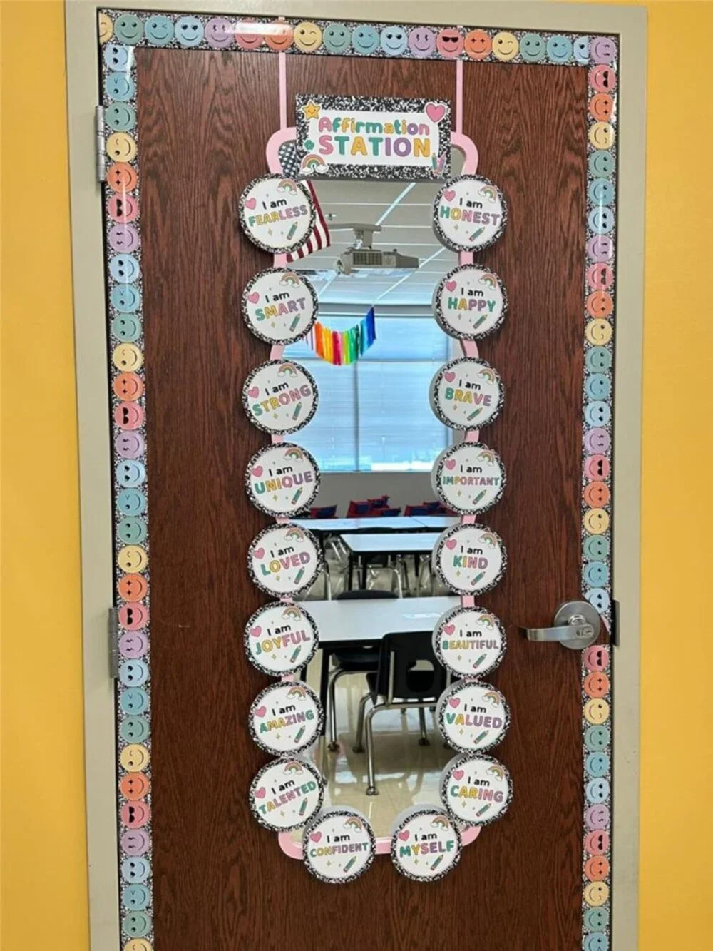 Composition Notebook Positive Affirmations Station Bulletin Board Sets